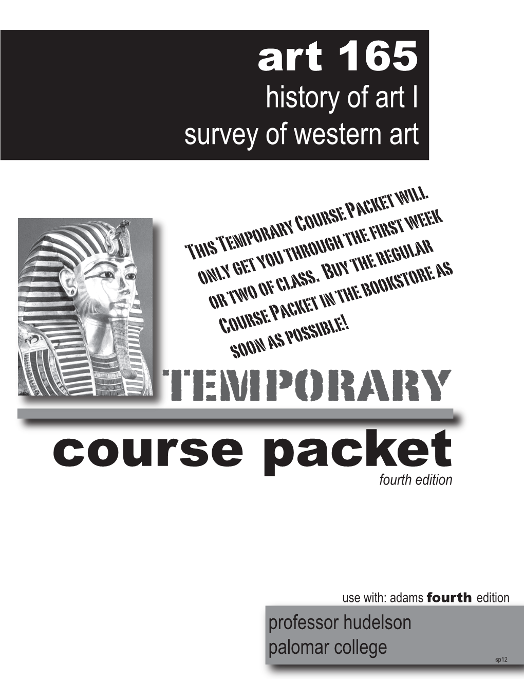 Course Packet Temporary