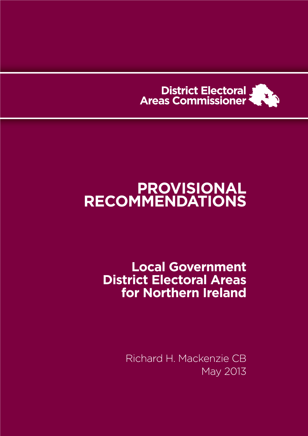 Provisional Recommendations
