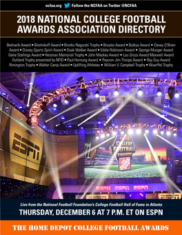 2018 Ncfaa Directory