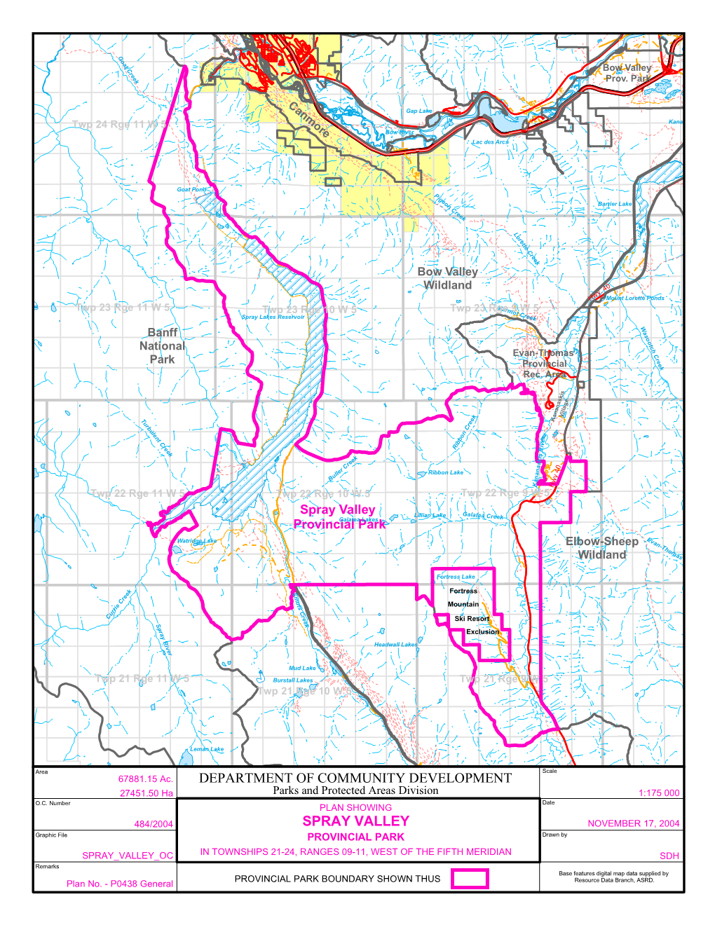 Department of Community Development Spray Valley