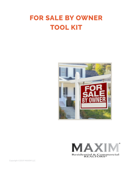 For Sale by Owner Tool Kit