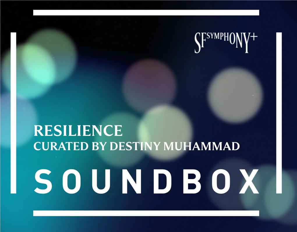 Resilience Curated by Destiny Muhammad Soundbox