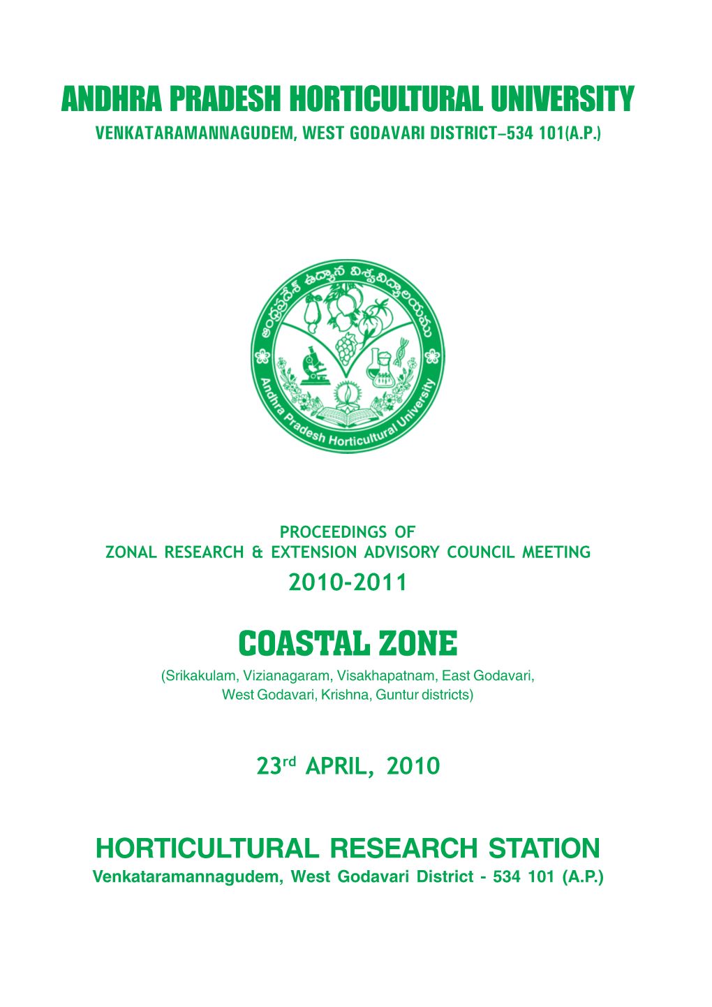 Booklet Coastal Zone