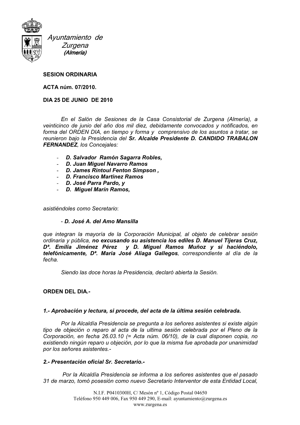 Sesion Plenaria De 25 De Junio De 2010.Pdf