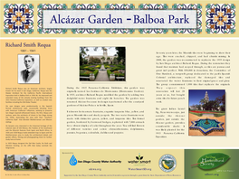 Alcazar Garden Sign