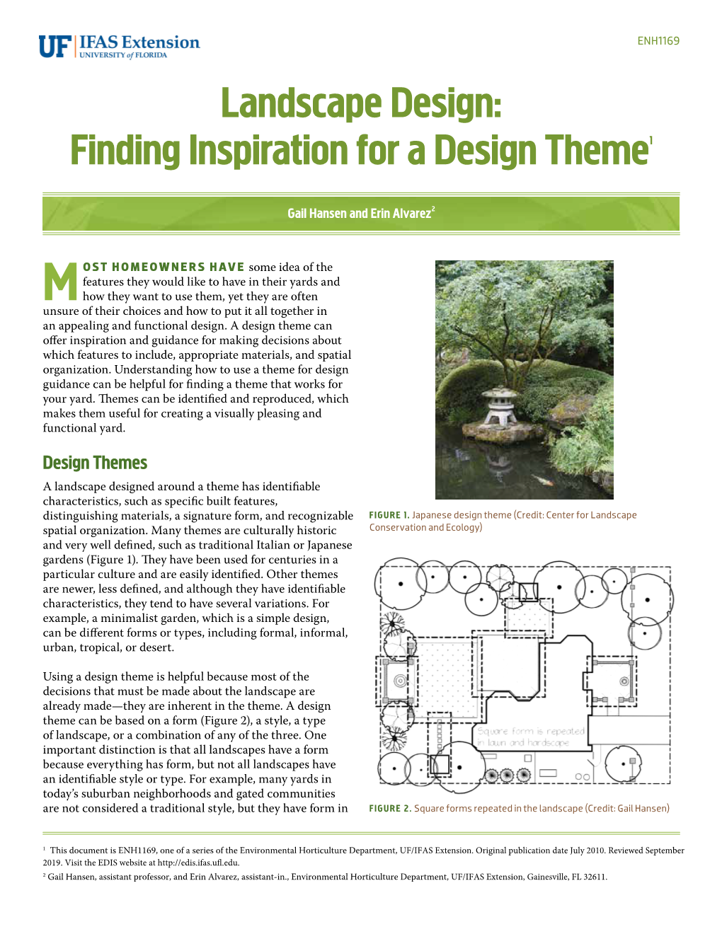 Landscape Design: Finding Inspiration for a Design Theme1