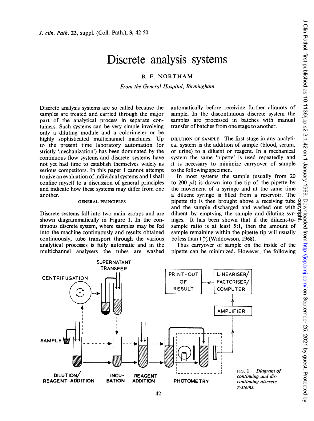 Discrete Analysis Systems