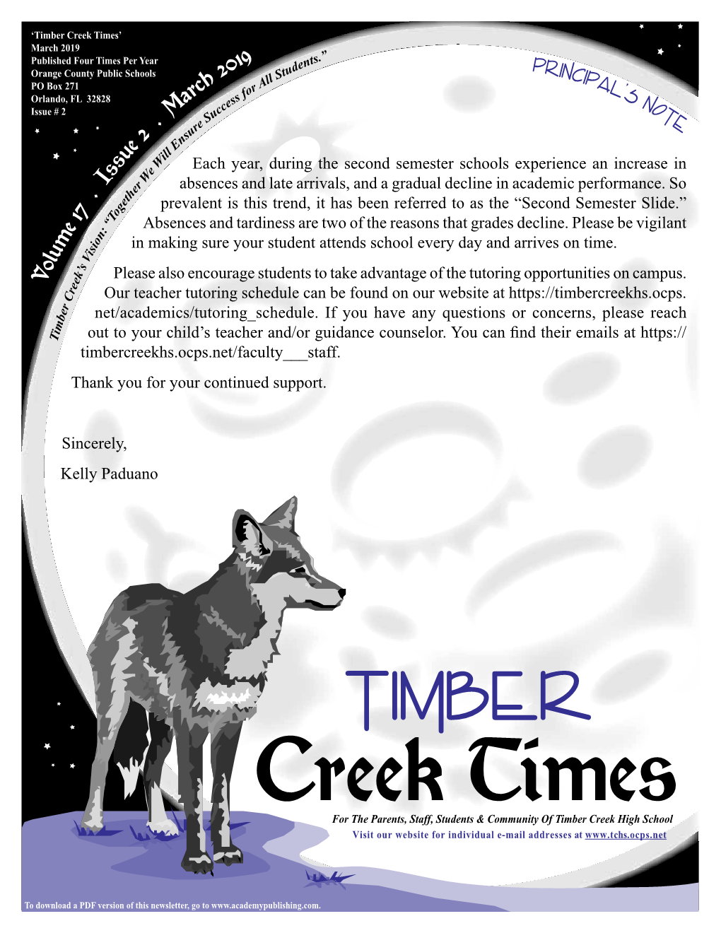 Timber Creek Times