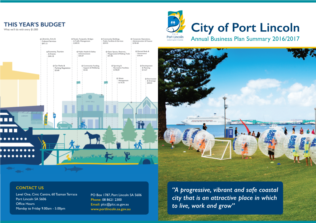 CONTACT US City of Port Lincoln