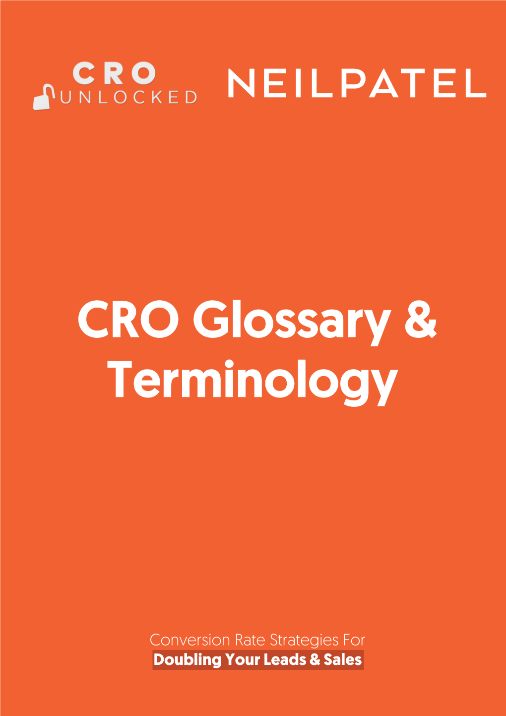 CRO Glossary & Terminology