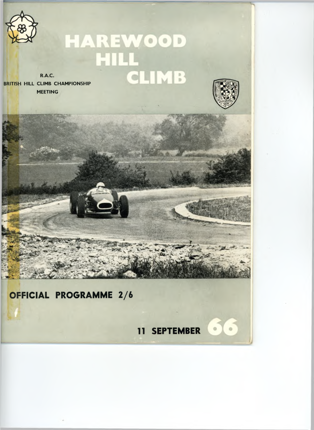 11 September Official Programme