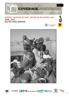 District Sanitaire De Nara, Région De Koulikoro, Mali Avril, 2014