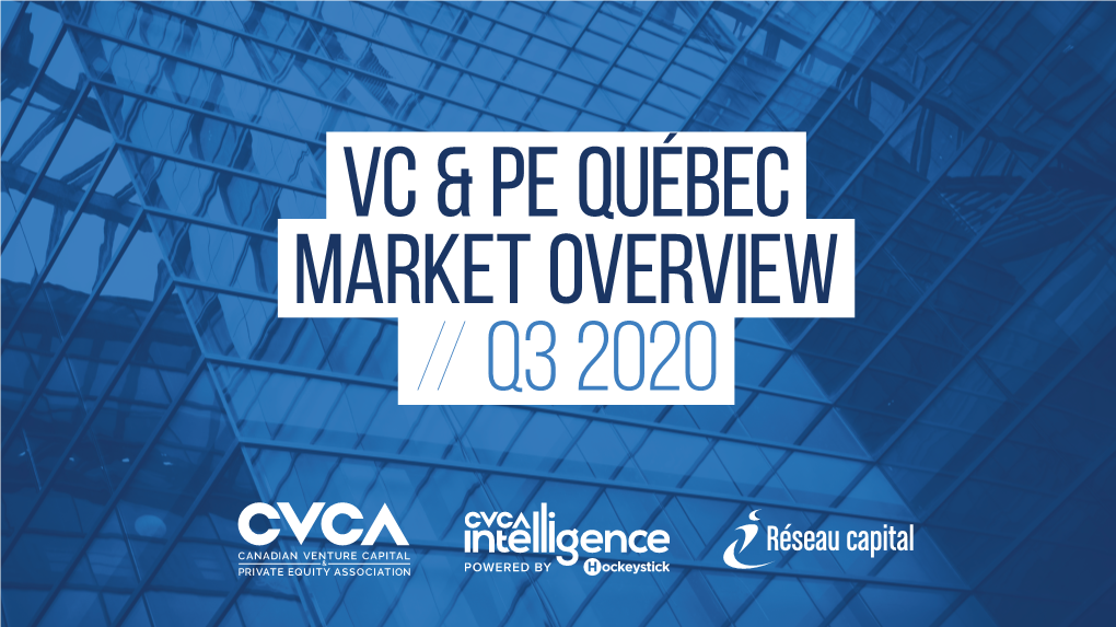 Private Equity Québec Market Overview