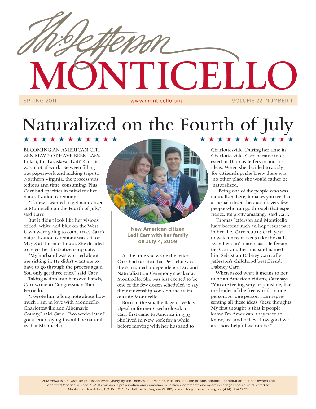 Naturalized on the Fourth of July