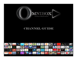 Channel GUIDE Available Content on Your Omnibox