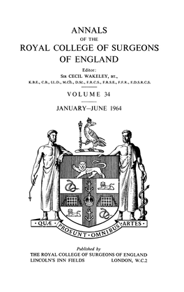 Annals Royal College of Surgeons of England