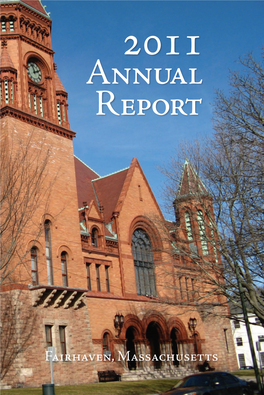Annual Report • Fairhaven, Massachusetts Annual Report