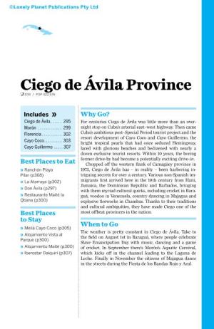 Ciego De Ávila Province