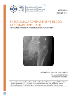 Fascia Iliaca Compartment Block: Landmark Approach Guidelines for Use in the Emergency Department