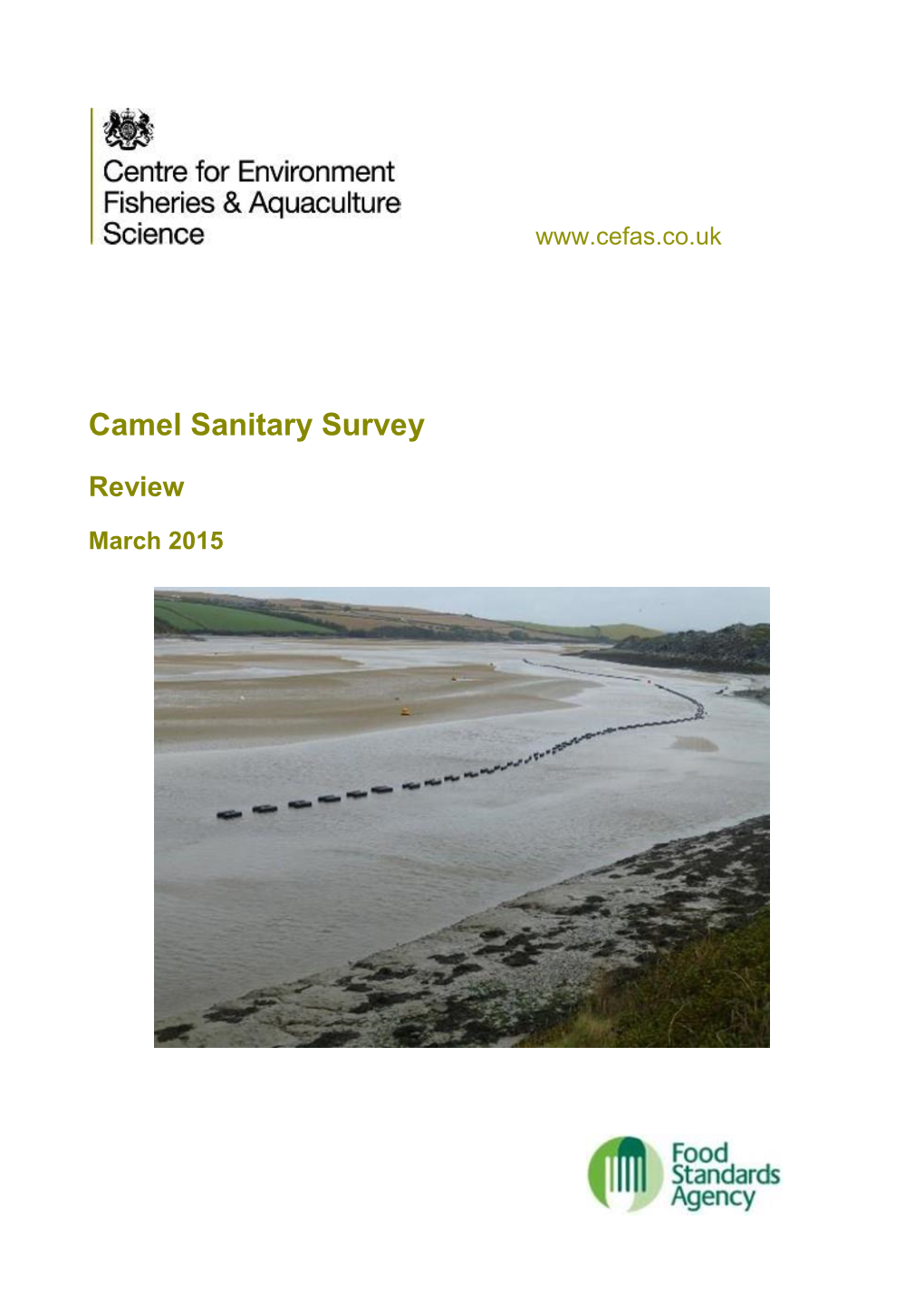Sanitary Survey Camel Estuary