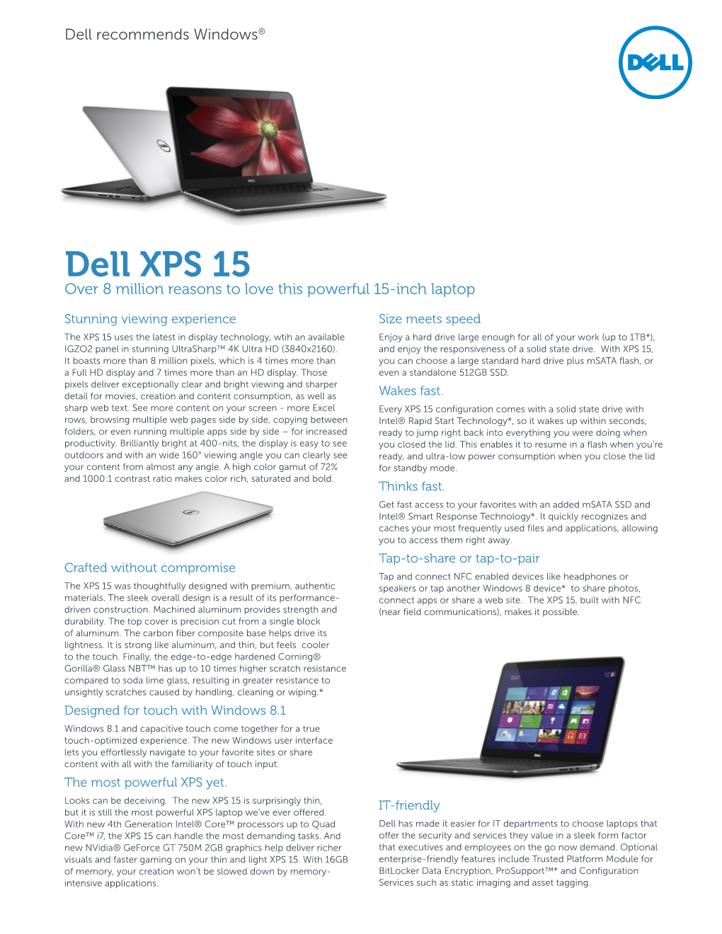 Dell XPS 15 Over 8 Million Reasons to Love This Powerful 15-Inch Laptop