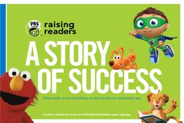Read the PBS KIDS Raising Readers Story of Success