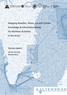 Mapping Weather, Water, Ice and Climate Knowledge & Information