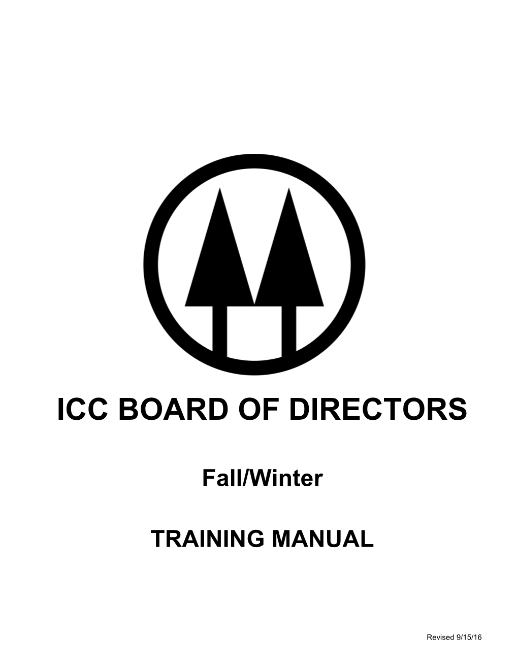 Icc Board of Directors