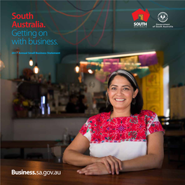 South Australia. Getting on with Business