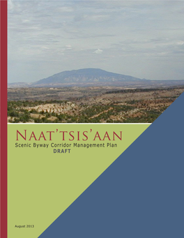 Naat'tsis'aan Scenic Road Corridor Management Plan