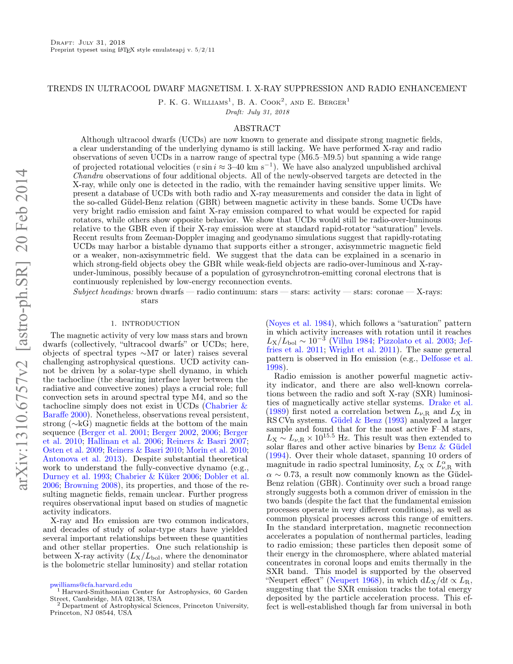 Trends in Ultracool Dwarf Magnetism. I. X-Ray Suppression and Radio Enhancement P