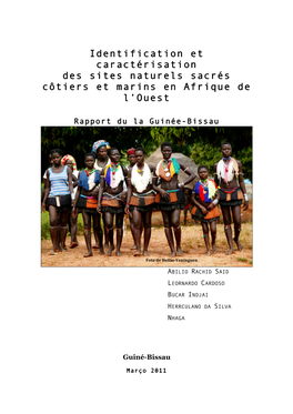 Identification Et Caractérisation Des Sites Naturels Sacrés Côtiers Et Marins En Afrique De L’Ouest