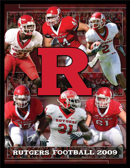 2009 Rutgers Football Media Guide Was Brian Jenkins