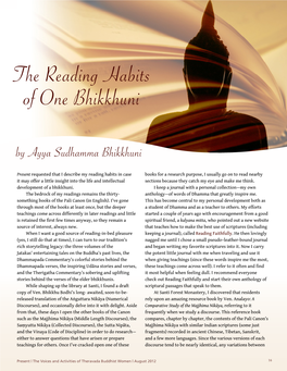 The Reading Habits of One Bhikkhuni