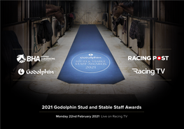 2021 Godolphin Stud and Stable Staff Awards