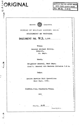 Original Bureauof Militaryhistory1913-21 Buro