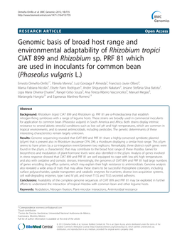 View and Belonging to the Same Serogroup As USDA 123