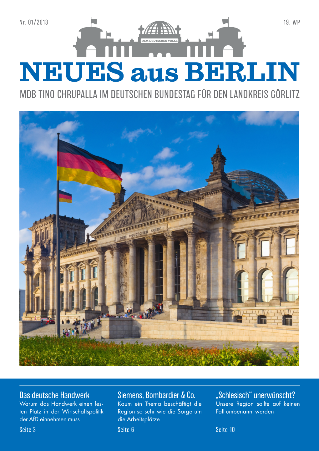 Das Deutsche Handwerk Siemens, Bombardier & Co. „Schlesisch“ Unerwünscht?