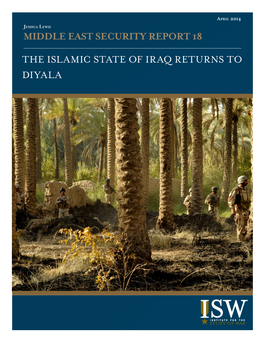 The Islamic State of Iraq Returns to Diyala Cover: Published by D.O.D