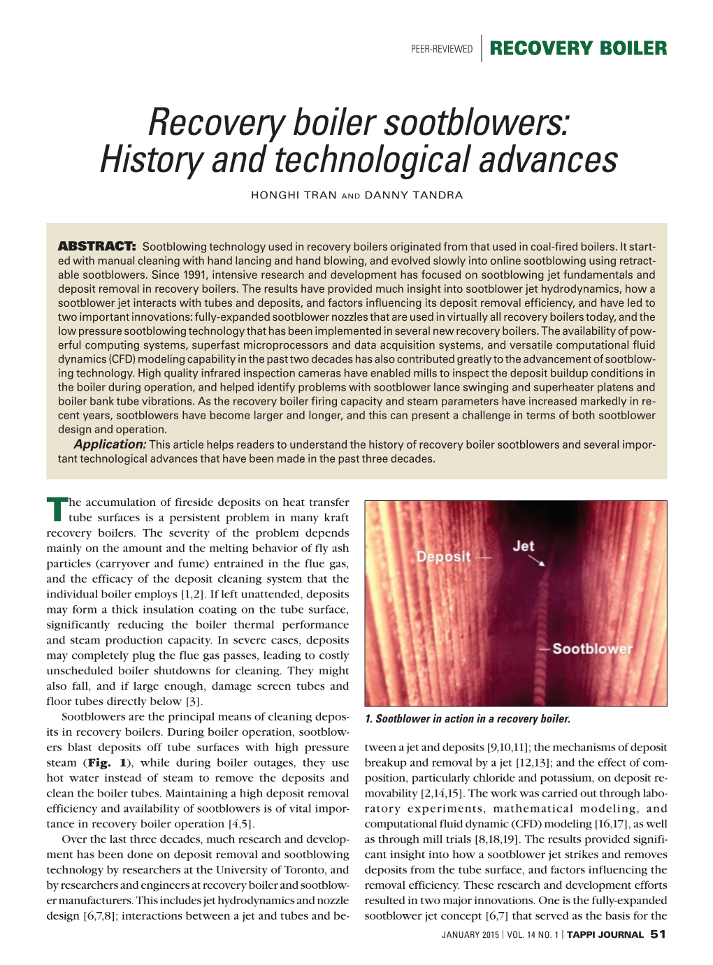 Recovery Boiler Sootblowers: History and Technological Advances