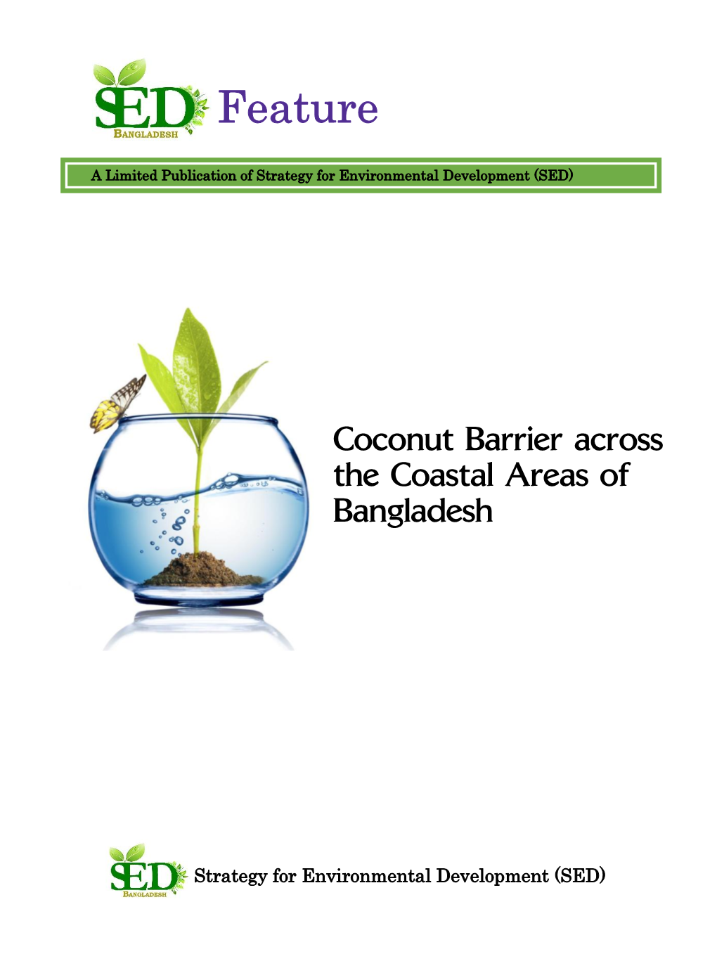 Coconut Barrier Across the Coastal Areas of Bangladesh