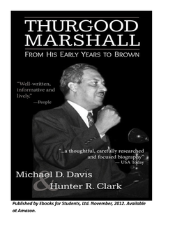 Published by Ebooks for Students, Ltd. November, 2012. Available at Amazon