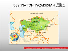 Destination: Kazakhstan