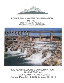 Power Soil & Water Conservation District Fiv E