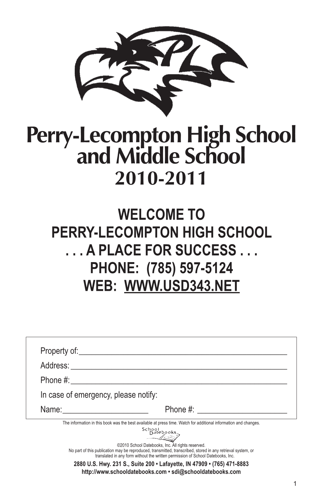 Perry-Lecompton High School and Middle School 2010-2011