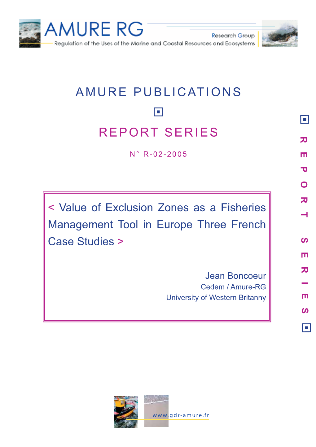 Amure Publications Report Series