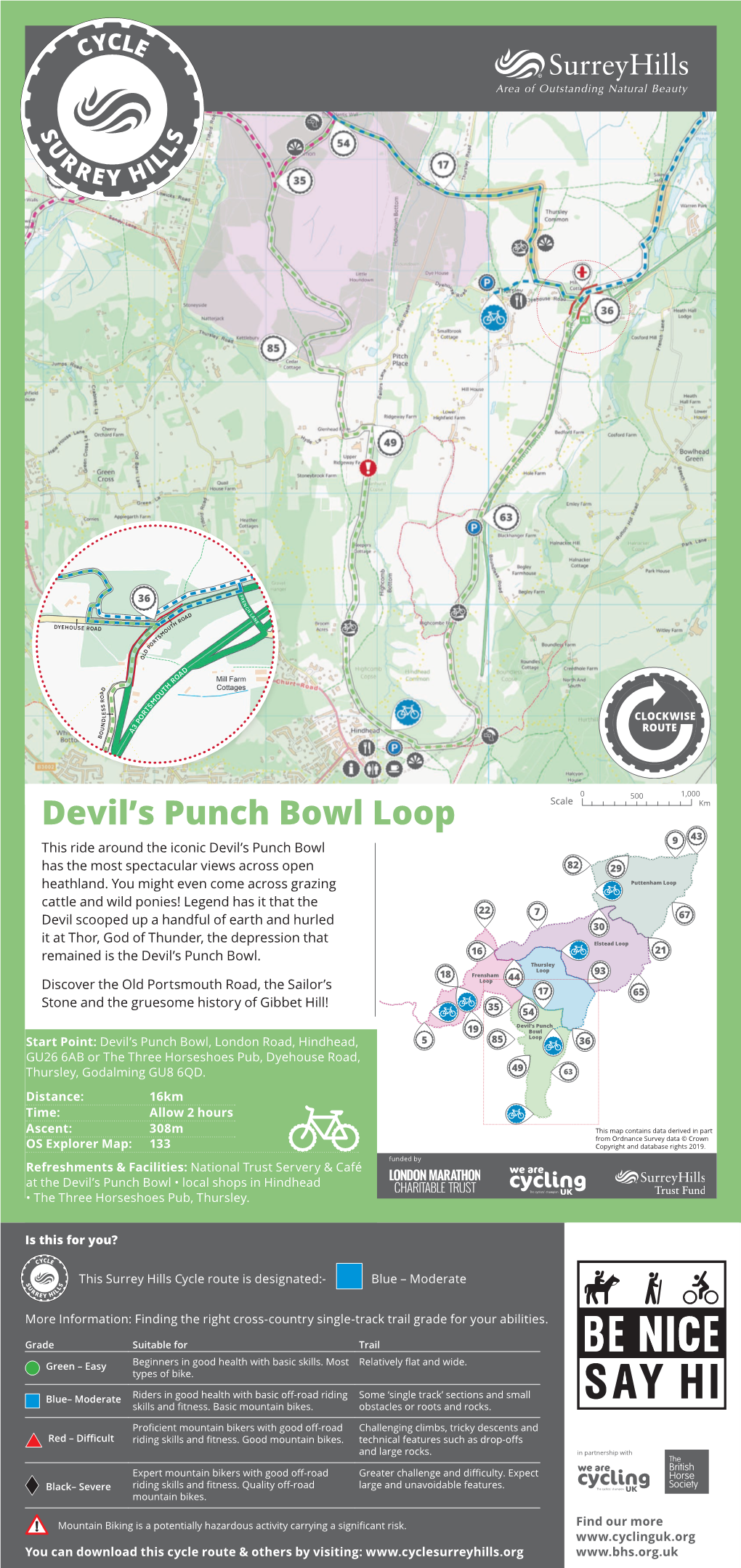 Devil's Punch Bowl Loop