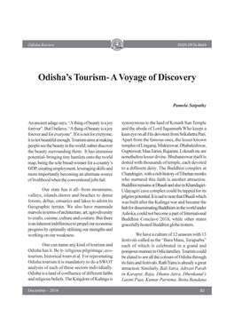 Odisha's Tourism
