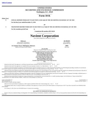 Navient Corporation (Exact Name of Registrant As Specified in Its Charter)
