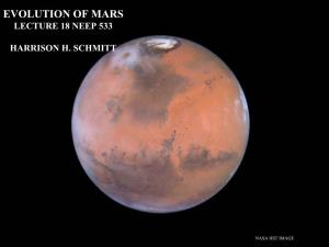 Evolution of Mars As a Planet, Possible Life on Mars
